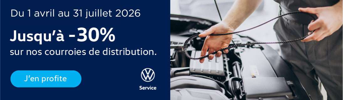 Offre du moment courroie VW 2026
